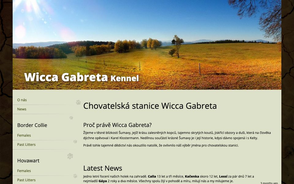 Wicca Gabreta v angličtině